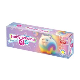 Farby plakatowe kolor: mix 20ml 12 kolor.