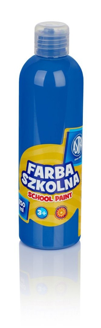 Farby plakatowe szkolne kolor: niebieski ciemny 250ml 1 kolor. Astra Farby plakatowe szkolne kolor: niebieski ciemny 250ml 1 kolor. Astra