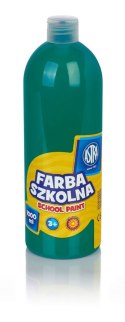 Farby plakatowe szkolne kolor: szmaragdowy 1000ml 1 kolor. Astra