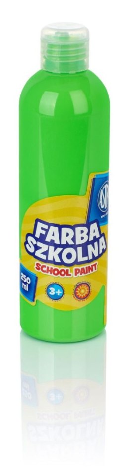 Farby plakatowe szkolne kolor: zielony 250ml 1 kolor. Astra
