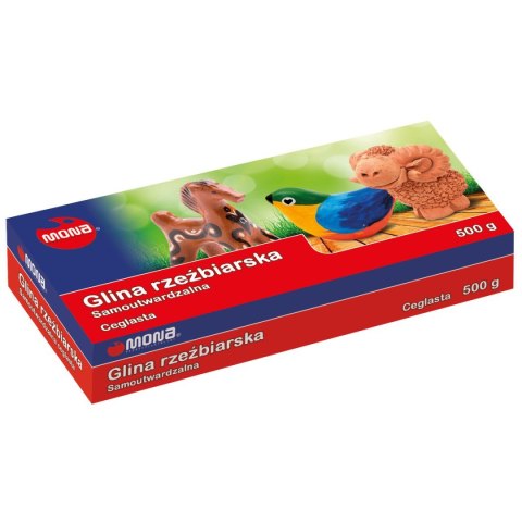 Glinka ceglasta 500g Mona (GSC) Glinka ceglasta 500g Mona (GSC)