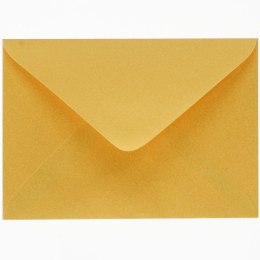 Koperta C6 złota [mm:] 162x116 Logos 50 sztuk