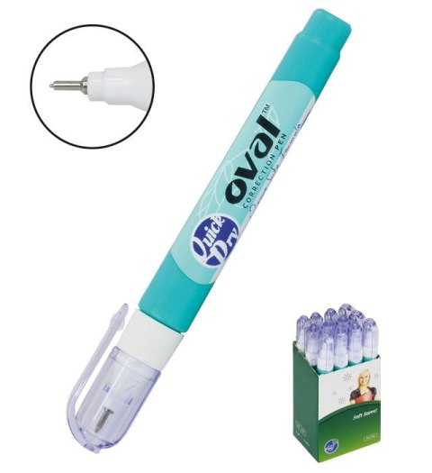Korektor w długopisie (piórze) 7ml Oval (ZIG-1000)