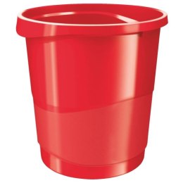Kosz na śmieci Vivida Europost plastik kolor: czerwony 14L Esselte (623947)