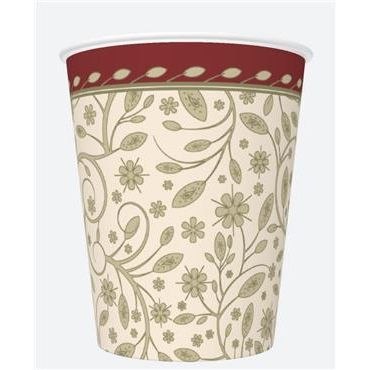 Kubek jednorazowy daisy papier 250ml Pol-mak (01) Kubek jednorazowy daisy papier 250ml Pol-mak (01)