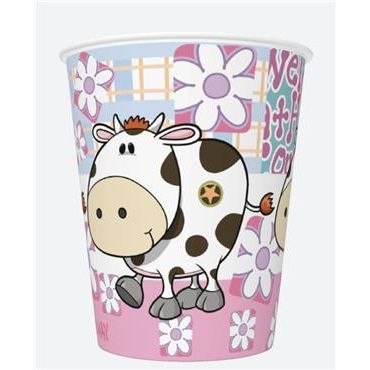Kubek jednorazowy daisy papier 250ml Pol-mak (01) Kubek jednorazowy daisy papier 250ml Pol-mak (01)