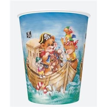 Kubek jednorazowy daisy papier 250ml Pol-mak (01) Kubek jednorazowy daisy papier 250ml Pol-mak (01)