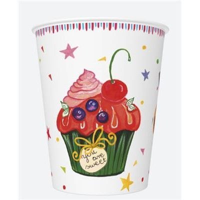 Kubek jednorazowy daisy papier 250ml Pol-mak (01) Kubek jednorazowy daisy papier 250ml Pol-mak (01)