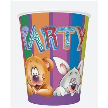 Kubek jednorazowy daisy papier 250ml Pol-mak (01) Kubek jednorazowy daisy papier 250ml Pol-mak (01)