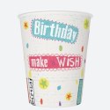 Kubek jednorazowy daisy papier 250ml Pol-mak (01)