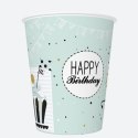 Kubek jednorazowy daisy papier 250ml Pol-mak (01)