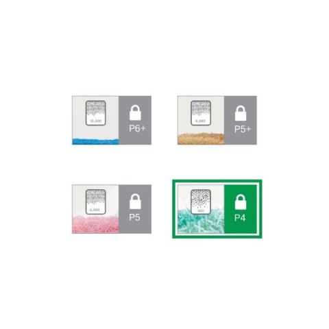 Niszczarka Home Office Slim P4 szara Leitz (80010000)