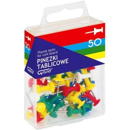Pinezki T4 tablicowe kolor: mix 50 szt Grand (110-1116)