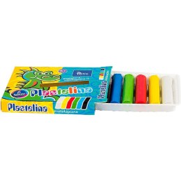 Plastelina 6 kol. mix 15g Tetis (KP001-A)