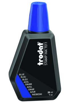 Tusz do stempli kolor: niebieski 28ml Trodat (7011)