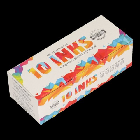 Tusz kreślarski MIX KOLORÓW kolor: mix 20ml Koh-I-Noor Tusz kreślarski MIX KOLORÓW kolor: mix 20ml Koh-I-Noor