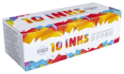 Tusz kreślarski MIX KOLORÓW kolor: mix 20ml Koh-I-Noor Tusz kreślarski MIX KOLORÓW kolor: mix 20ml Koh-I-Noor