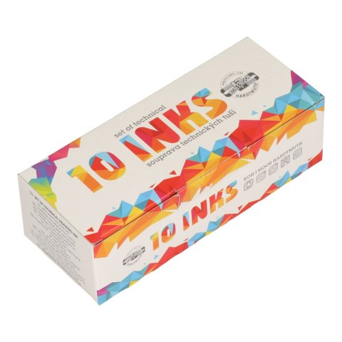 Tusz kreślarski MIX KOLORÓW kolor: mix 20ml Koh-I-Noor Tusz kreślarski MIX KOLORÓW kolor: mix 20ml Koh-I-Noor