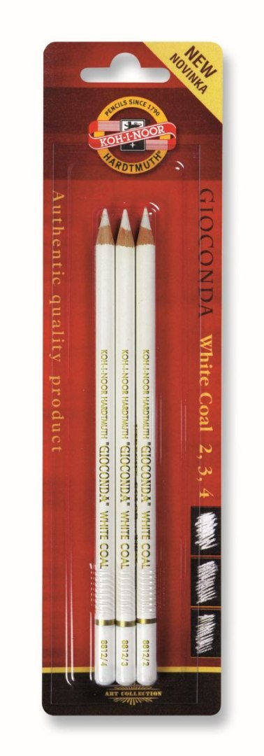 Węgiel rysunkowy węgiel 3 szt Koh-I-Noor Węgiel rysunkowy węgiel 3 szt Koh-I-Noor
