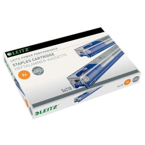 Zszywki K6 do zszywaczy kasetowych K6 1050 szt Leitz (55910000) Zszywki K6 do zszywaczy kasetowych K6 1050 szt Leitz (55910000)