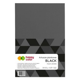 Arkusz piankowy kolor: CZARNY 5 ark. [mm:] 210x297 Happy Color (HA 7130 2030-09)