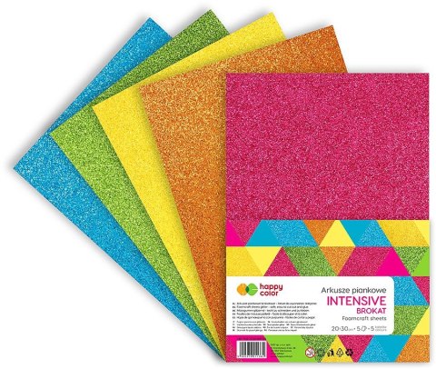 Arkusz piankowy kolor: mix 5 ark. Happy Color (HA 7132 2030-INTEN) Arkusz piankowy kolor: mix 5 ark. Happy Color (HA 7132 2030-INTEN)