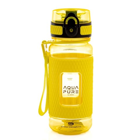 Bidon AQUA PURE by neon yellow 400ml Astra (511023009)