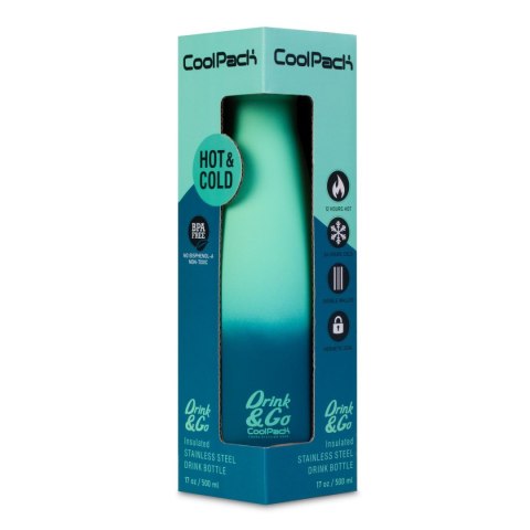 Bidon COOLPACK BLUE LAGOON 500ml Patio (Z04690)