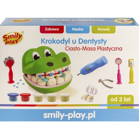 Ciastolina 5 kol. Ciasto-masa krokodyl 250g Smily Play (SP83346) Ciastolina 5 kol. Ciasto-masa krokodyl 250g Smily Play (SP83346)