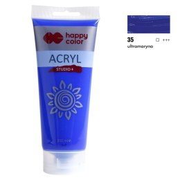 Farba akrylowa kolor: Ultramaryna perłowa 200ml Happy Color (HA 7370 0200-35)
