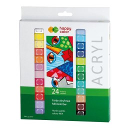 Farba akrylowa kolor: mix 12ml Happy Color (HA 7370 0012-H24)