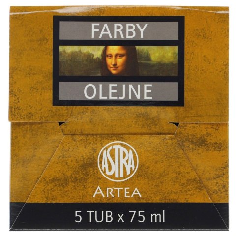 Farba olejna kolor: biel cynkowa 75ml 1 kolor. Artea Farba olejna kolor: biel cynkowa 75ml 1 kolor. Artea