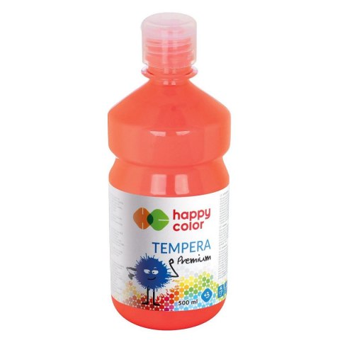 Farba tempera kolor: koralowy 500ml 1 kolor. Happy Color (HA 3310 0500-40)