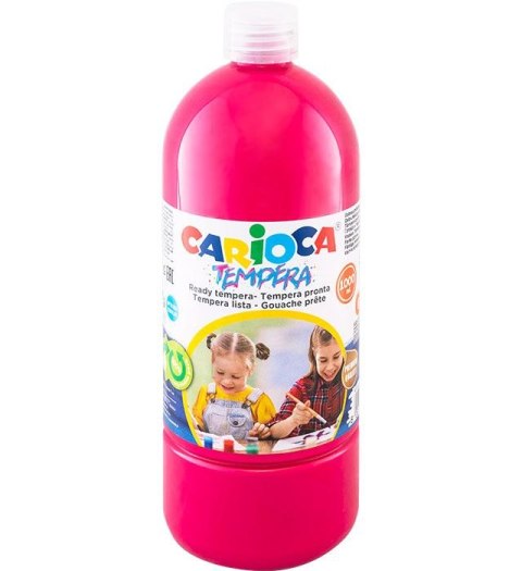 Farba tempera kolor: różowy 1000ml 1 kolor. Carioca (170-2641)