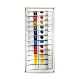 Farby akwarelowe 12ml 12 kolor. Happy Color (HA 7330 0012-S12)