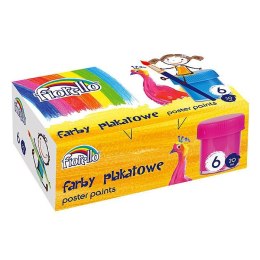 Farby akwarelowe 20ml 6 kolor. Fiorello (170-1869)