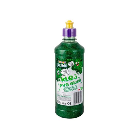 Klej artystyczny brokatowy zielony 500ml Tuban (TU3478) Klej artystyczny brokatowy zielony 500ml Tuban (TU3478)