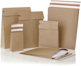 Koperta e-Green rozszerzana B4 brązowa [mm:] 250x350 Bong (69113) 250 sztuk