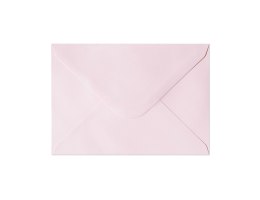 Koperta gładki różowy satynowany 130 C6 różowa jasna Galeria Papieru (280226) 10 sztuk