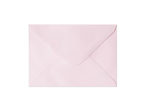 Koperta gładki różowy satynowany 130 C6 różowa jasna Galeria Papieru (280226) 10 sztuk