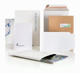 Koperta kurierska Brief Box C4+ [mm:] 262x371 Bong 100 sztuk