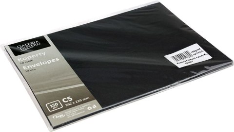 Koperta pearl czarny C5 czarna Galeria Papieru (280677) 10 sztuk Koperta pearl czarny C5 czarna Galeria Papieru (280677) 10 sztuk