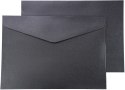 Koperta pearl czarny C5 czarna Galeria Papieru (280677) 10 sztuk Koperta pearl czarny C5 czarna Galeria Papieru (280677) 10 sztuk