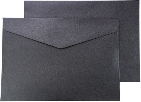 Koperta pearl czarny C5 czarna Galeria Papieru (280677) 10 sztuk Koperta pearl czarny C5 czarna Galeria Papieru (280677) 10 sztuk