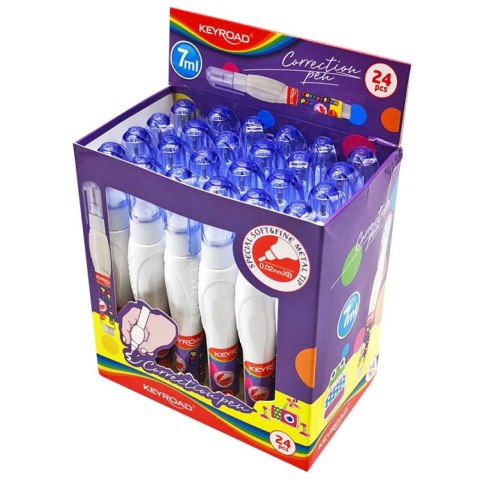 Korektor w długopisie (piórze) 7ml Keyroad (KR971589) Korektor w długopisie (piórze) 7ml Keyroad (KR971589)
