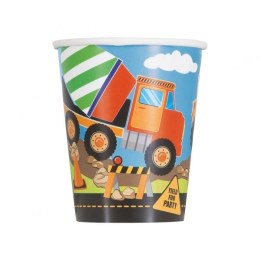 Kubek jednorazowy BUDOWA, 266 ml, 8 szt. papier 266ml Godan (82218)