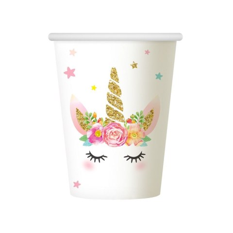 Kubek jednorazowy Jednorożec 266ml/6 szt. papier 266ml Godan (PF-KPJE) Kubek jednorazowy Jednorożec 266ml/6 szt. papier 266ml Godan (PF-KPJE)