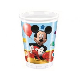 Kubek jednorazowy Mickey 8 SZT. plastik 200ml Godan (93558)