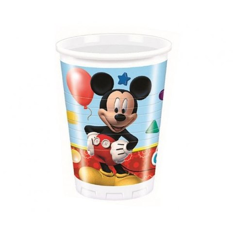 Kubek jednorazowy Mickey 8 SZT. plastik 200ml Godan (93558) Kubek jednorazowy Mickey 8 SZT. plastik 200ml Godan (93558)