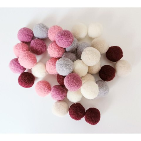 Pompony NUDE 5902277337245 mix 36 szt Interdruk (35szt)